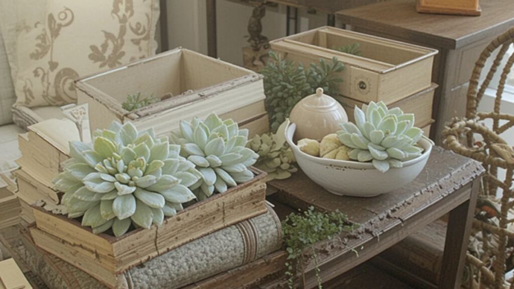 Mini Succulents as Houseplants