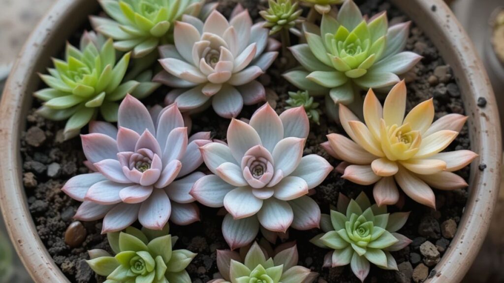 Mini Succulents as Houseplants