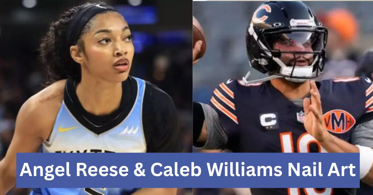 Angel Reese and Caleb Williams Nail Art Shines for a Cause