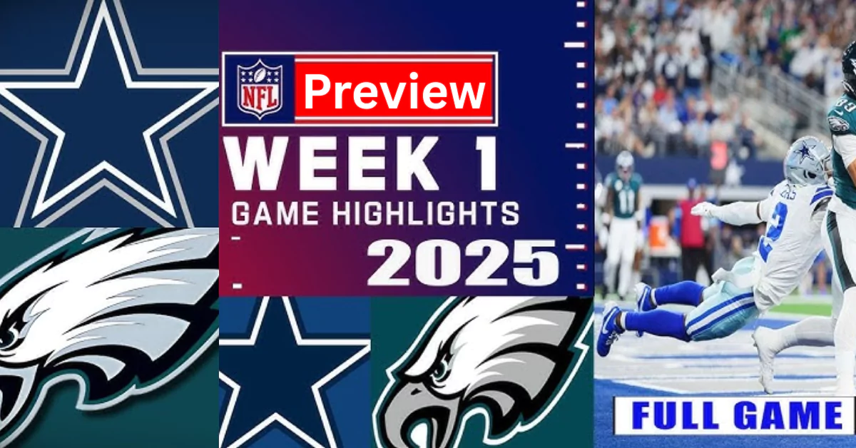 NFL Week 1 Preview: Jalen Hurts and the Eagles Kick Off the 2025 Season