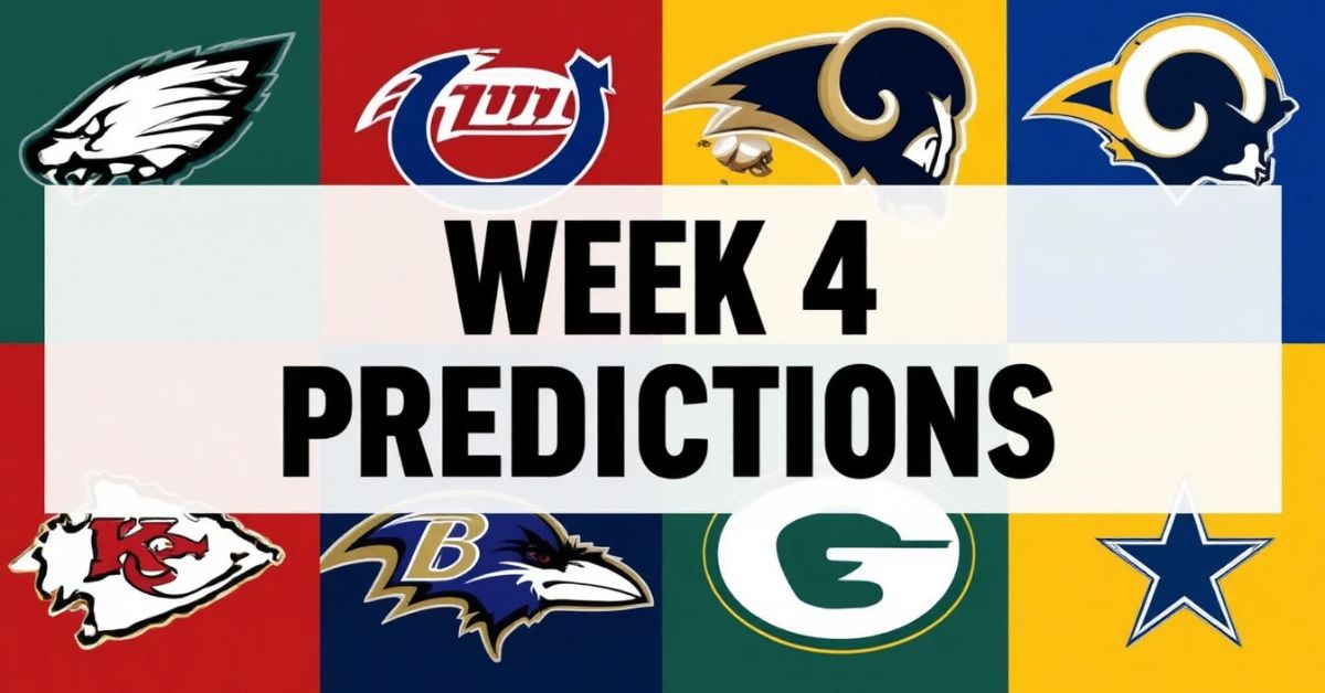 NFL Week 4 Predictions: Top Picks and Insights for an Exciting Weekend