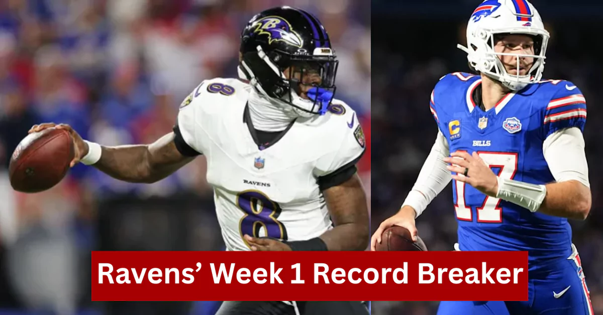 Ravens NFL History Week 1: Baltimore Sets Unwanted Record in 2025 Loss to Bills