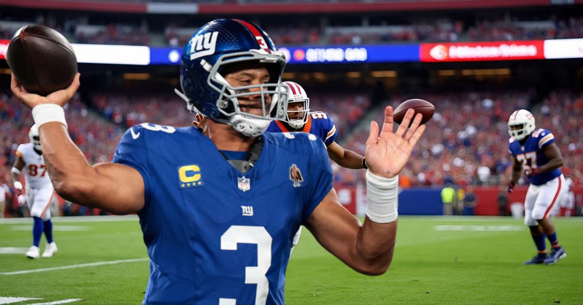 Russell Wilson Benched: Giants Turn to Rookie Jaxson Dart in Week 4
