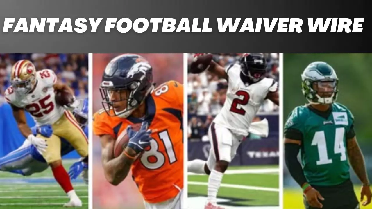 Top 10 Fantasy Football Waiver Wire Pickups for NFL Week 2