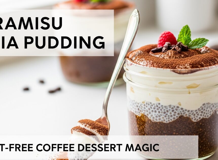 Tiramisu Chia Pudding: Guilt-Free Coffee Dessert Magic