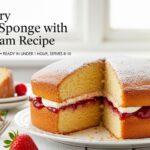Victoria sponge with butter cream recipe