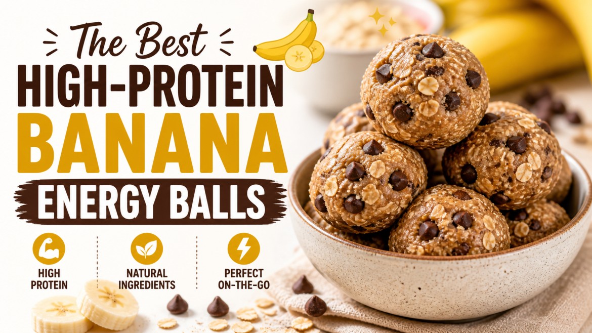 High-Protein Banana Energy Balls